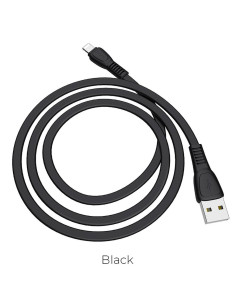 Câble HOCO Noah pour iPhone 8 broches Lightning X40 1 metre noir