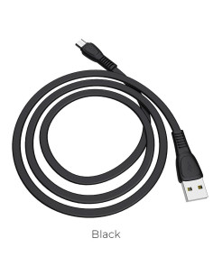 Câble HOCO Noah Micro X40 1 metre noir