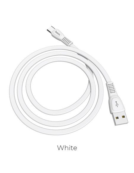 Câble HOCO cable USB Noah Type C X40 1 metre blanc