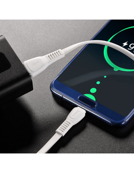 Câble HOCO cable USB Noah Type C X40 1 metre blanc