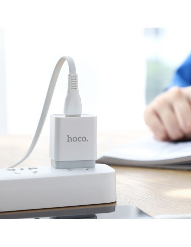 Câble HOCO cable USB Noah Type C X40 1 metre blanc