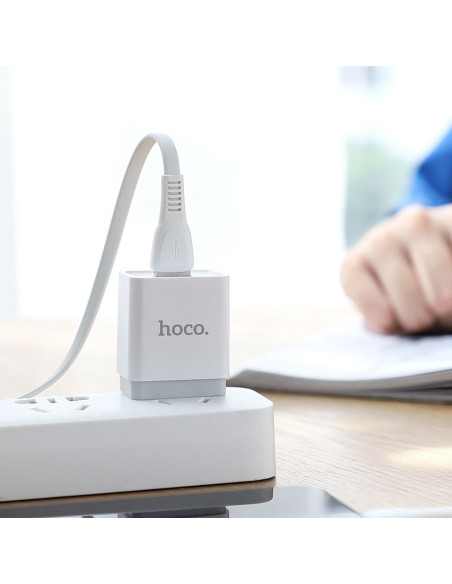 Câble HOCO cable USB Noah Type C X40 1 metre blanc