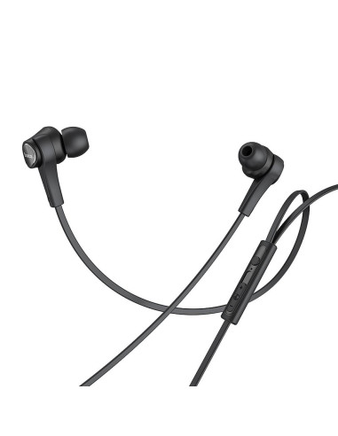 HOCO kit HF jack 3,5mm avec micro M66 noir