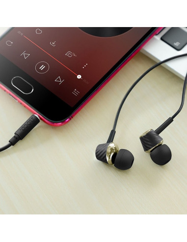 HOCO Kit HF / écouteurs intra-auriculaires Graceful M70 NOIR