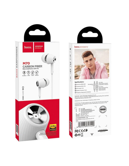 HOCO kit HF Graceful M70 blanc