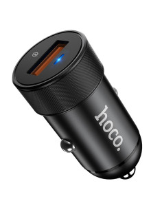 HOCO chargeur voiture Flash power QC 3.0 4A 18W Z32A noir 2