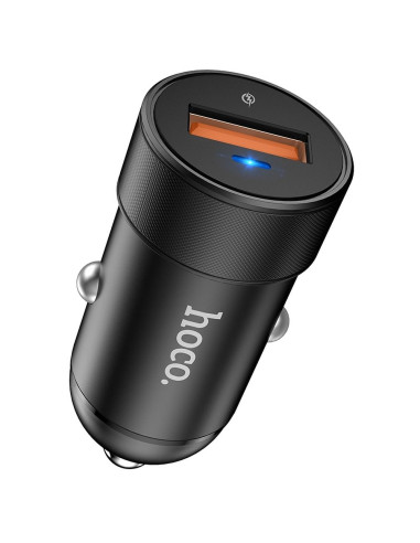 HOCO chargeur voiture Flash power QC 3.0 4A 18W Z32A noir