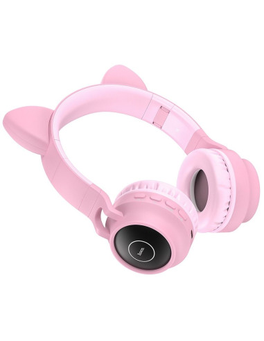 HOCO casque bluetooth W27 CAT EAR rose