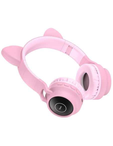 HOCO casque bluetooth W27 CAT EAR rose