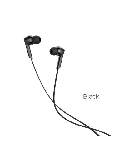 HOCO ecouteurs jack 3,5mm avec micro M72 noir