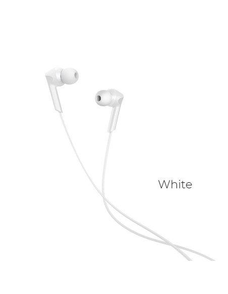 HOCO KIT HF jack 3,5mm avec micro M72 blanc