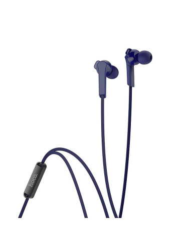 HOCO kit HF jack 3,5mm avec micro M72 bleu