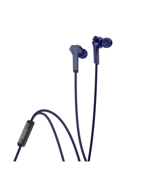 HOCO kit HF jack 3,5mm avec micro M72 bleu