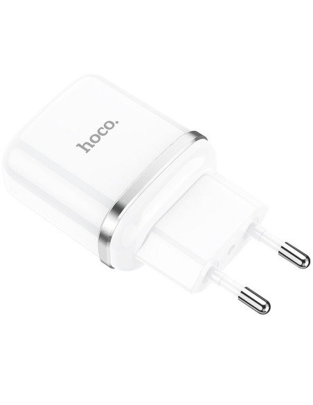 HOCO chargeur secteur USB 3A QC3.0 Fast Charge Special Single Port N3 blanc