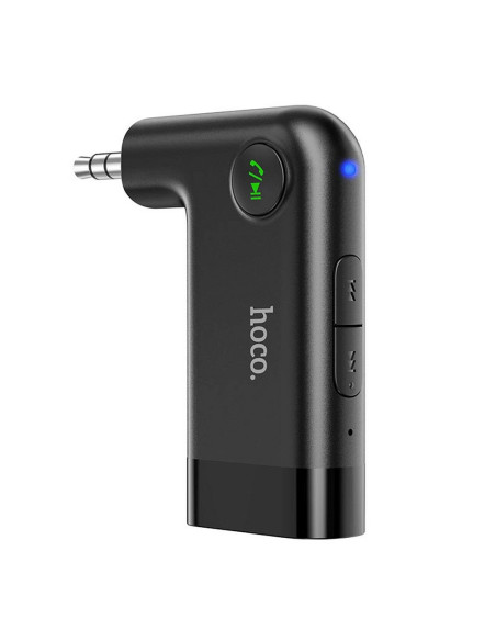 HOCO wireless AUX car receiver E53 black