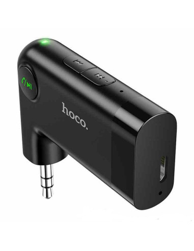 HOCO wireless AUX car receiver E53 black