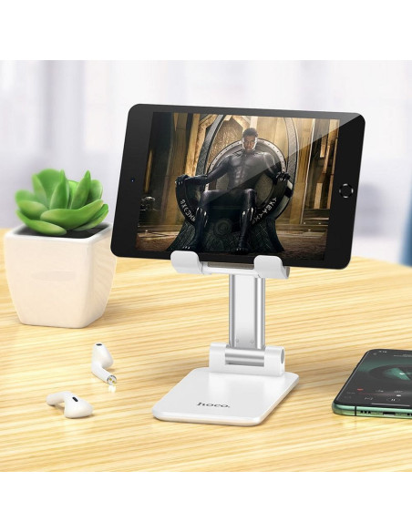HOCO support de bureau pour tablette/portable Carry PH29A ( 4,7" - 10" ) blanc