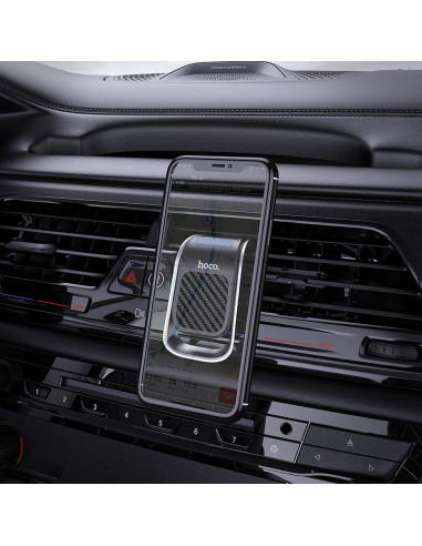 HOCO support voiture magnétique sur la grille de ventilation CA74 noir-argent