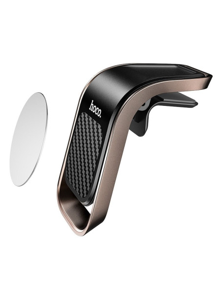 HOCO support voiture magnétique sur la grille de ventilation CA74 noir-gris