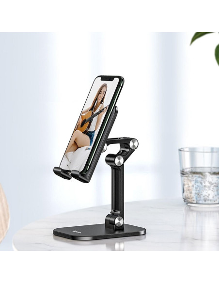 HOCO support de bureau pour tablette/portable Ecxelence PH34 ( 4,7" - 13" ) NOIR
