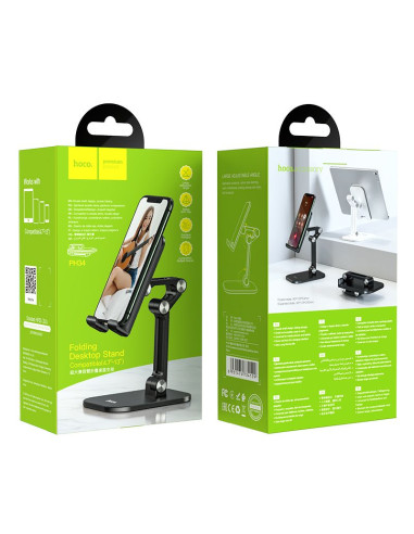 HOCO support de bureau pour tablette/portable Ecxelence PH34 ( 4,7" - 13" ) NOIR