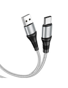 HOCO Câble USB A vers Type C 3A X50 1 m gris 2