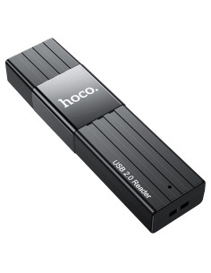 HOCO lecteur de carte mémoire 2w1 Mindful USB2.0