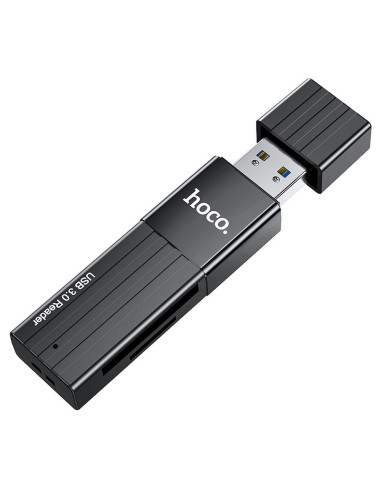 HOCO lecteur de carte mémoire 2w1 Mindful USB2.0