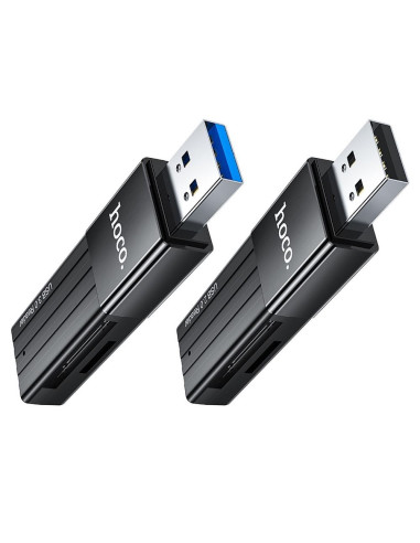 HOCO lecteur de carte mémoire 2w1 HB20 Mindful USB3.0