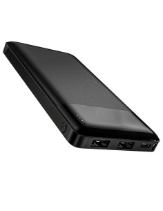 BATTERIE EXTERNE (Powerbank) HOCO 10 000mAh 2A 2xUSB + Type C J72 noir 2