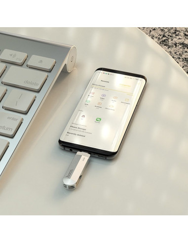 HOCO clé USB Wide UD10 USB + Type C 32 Go USB3.0