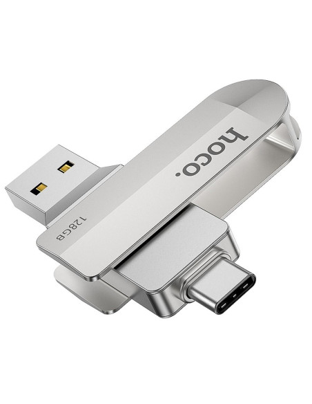 HOCO pendrive Wide UD10 USB + Typ C 128GB USB3.0