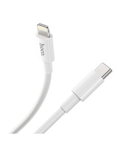 HOCO cable Type C pour iPhone Lightning 8-pin Power Delivery Fast Charge PD20W X56 blanc 2