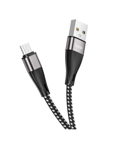 Câble HOCO USB vers Micro 2.4A Blessing X57 1 metre noir