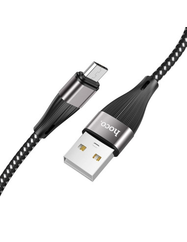 Câble HOCO USB vers Micro 2.4A Blessing X57 1 metre noir