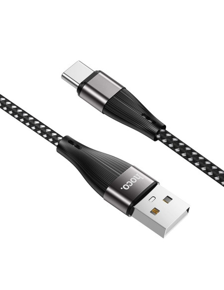 Câble HOCO USB vers Type C 3A Blessing X57 1 metre noir
