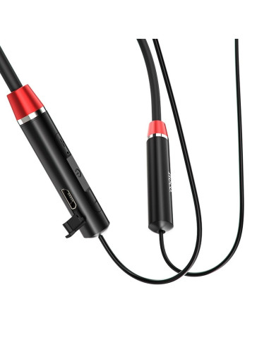 HOCO ecouteurs bluetooth stereo Coolway ES53 rouge