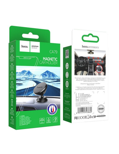HOCO support voiture a gravitation sur tableau de bord Ligue CA79 NOIR