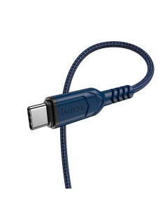 Câble USB HOCO pour Type C 3A VICTORY X59 1 me bleu 2