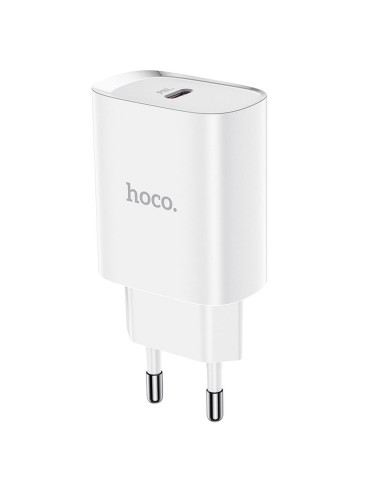 HOCO Type C PD 20W Fast Charge Smart Charging N14 chargeur secteur blanc