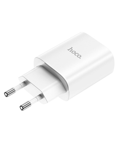 HOCO Type C PD 20W Fast Charge Smart Charging N14 chargeur secteur blanc