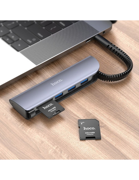 HOCO adaptateur carte mémoire SD HB22
