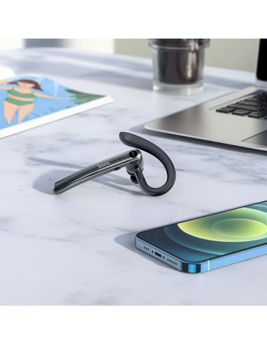 HOCO ecouteur bluetooth avec réduction de bruit Heartful ENC S19 gris