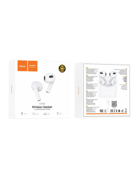 HOCO wireless bluetooth earphones TWS EW09 white