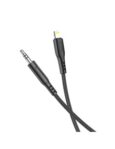 HOCO Câble AUX Jack 3,5 mm vers Lightning UPA18 1 m noir