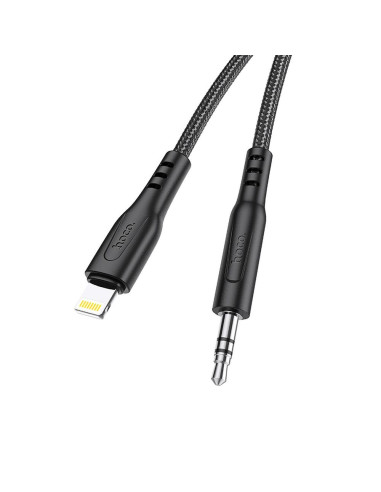 HOCO Câble AUX Jack 3,5 mm vers Lightning UPA18 1 m noir