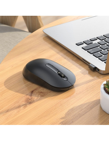 HOCO souris d'ordinateur sans fil 2.4G 1200 ppp GM14 noir
