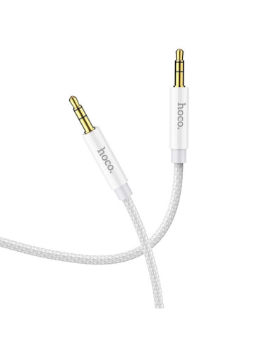 Câble HOCO AUX Audio Jack 3.5mm vers Jack 3.5mm UPA19 1m argent