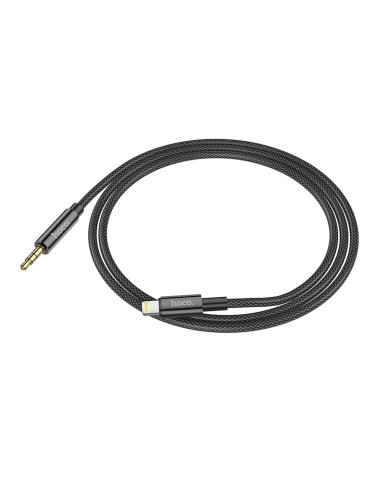 HOCO cable AUX Jack 3,5 mm to Lightning UPA19 1 m black