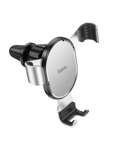 HOCO support voiture a gravitation sur la grille de ventilation CA56 PLUS metal argent